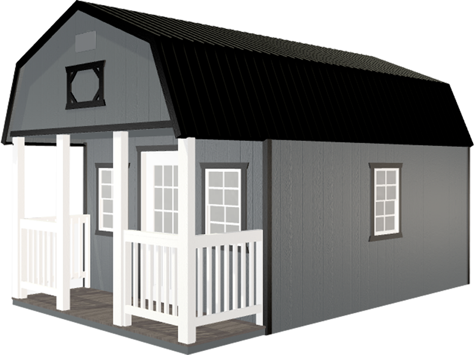 lofted cabin