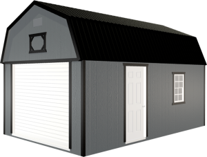 lofted garage